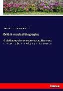 Kartonierter Einband British musical biography von James Duff Brown, Stephen Samuel Stratton