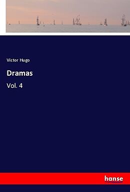 Couverture cartonnée Dramas de Victor Hugo