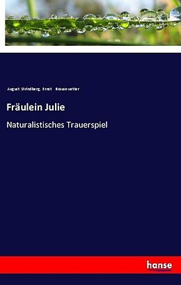 Kartonierter Einband Fräulein Julie von August Strindberg, Ernst Brausewetter