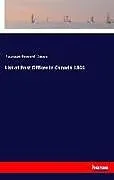 Kartonierter Einband List of Post Offices in Canada 1866 von Postmaster General of Canada