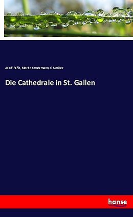 Kartonierter Einband Die Cathedrale in St. Gallen von Adolf Fa h, Moritz Kreutzmann, C. Umiker