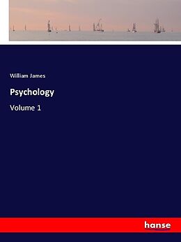 Kartonierter Einband Psychology von William James