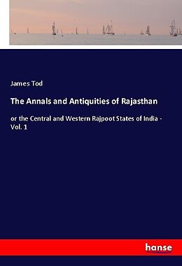 Couverture cartonnée The Annals and Antiquities of Rajasthan de James Tod