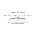 E-Book (pdf) Novel Method for Measuring the Time of Death on Teeth - Based on Liquid Contents, Reflection Spectra and Colour von André Hoffmann