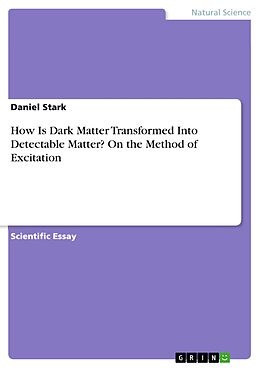 E-Book (pdf) How Is Dark Matter Transformed Into Detectable Matter? On the Method of Excitation von Daniel Stark