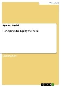 Kartonierter Einband Darlegung der Equity-Methode von Agatino Puglisi