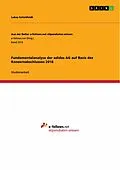 E-Book (pdf) Fundamentalanalyse der adidas AG auf Basis des Konzernabschlusses 2018 von Lukas Schlotfeldt
