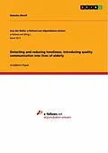 E-Book (pdf) Detecting and reducing loneliness. Introducing quality communication into lives of elderly von Natasha Shroff