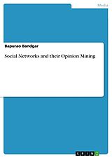 eBook (pdf) Social Networks and their Opinion Mining de Bapurao Bandgar