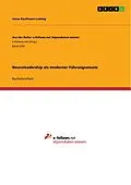 E-Book (pdf) Neuroleadership als moderner Führungsansatz von Jonas Kaufmann-Ludwig