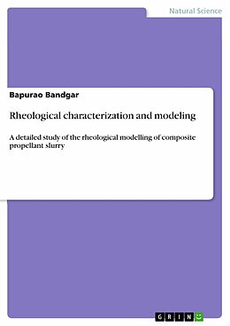 E-Book (pdf) Rheological characterization and modeling von Bapurao Bandgar