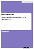 E-Book (pdf) Messtheoretische Grundlagen. Welche Skalen gibt es? von Katrin Streimelweger