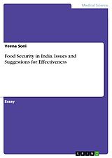 eBook (pdf) Food Security in India. Issues and Suggestions for Effectiveness de Veena Soni