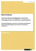 E-Book (pdf) Systemwiderstandsfähigkeit durch das Gleichgewicht von Effizienz und Resilienz von Maria Pichlbauer