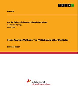 eBook (pdf) Stock Analysis Methods. The P/E Ratio and other Multiples de Anonym