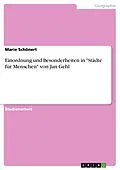 E-Book (pdf) Einordnung und Besonderheiten in "Städte für Menschen" von Jan Gehl von Marie Schönert