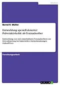 E-Book (pdf) Entwicklung speziell dotierter Pulveraktivkohle als Toxinadsorber von Bernd R. Müller