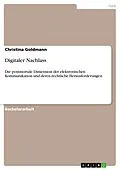 E-Book (pdf) Digitaler Nachlass von Christina Goldmann