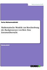 Kartonierter Einband Mathematische Modelle zur Beschreibung des Backprozesses von Brot. Eine Literaturübersicht von Parisa Mohammadshahi