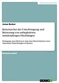 E-Book (pdf) Kriterien bei der Unterbringung und Betreuung von unbegleiteten minderjährigen Flüchtlingen von Jonas Becker