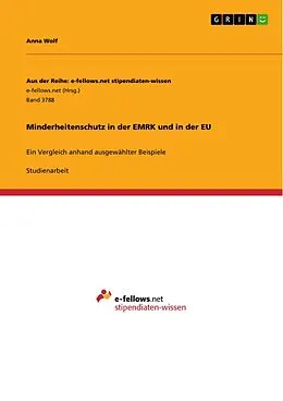 E-Book (pdf) Minderheitenschutz in der EMRK und in der EU von Anna Wolf