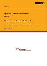 eBook (pdf) When Customers Complain Illegitimately de Anonym