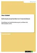 E-Book (pdf) Informationssicherheit in Unternehmen von Onur Güldali