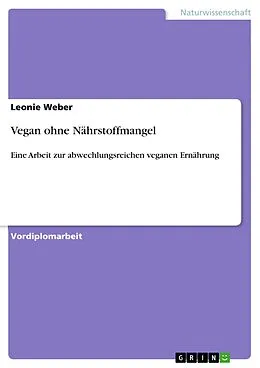 E-Book (pdf) Vegan ohne Nährstoffmangel von Leonie Weber