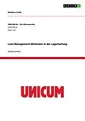 E-Book (pdf) Lean Management Methoden in der Lagerhaltung von Matthias Grübl