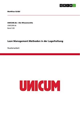 E-Book (pdf) Lean Management Methoden in der Lagerhaltung von Matthias Grübl