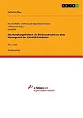E-Book (pdf) Die Handlungsfreiheit als EU-Grundrecht vor dem Hintergrund der Covid19-Pandemie von Katharina Mayr