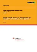 E-Book (pdf) Barocke Gedichte. Analyse von "Vergänglichkeit der Schönheit", "An eine Jungfrau" und "Carpe diem" von Marvin Becker