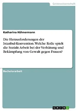 E-Book (pdf) Die Herausforderungen der Istanbul-Konvention. Welche Rolle spielt die Soziale Arbeit bei der Verhütung und Bekämpfung von Gewalt gegen Frauen? von Katharina Hühnermann