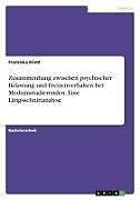 Zusammenhang zwischen psychischer Belastung und Freizeitverhalten bei Medizinstudierenden. Eine Längsschnittanalyse