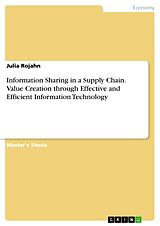 eBook (pdf) Information Sharing in a Supply Chain. Value Creation through Effective and Efficient Information Technology de Julia Rojahn