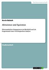 E-Book (pdf) Altruismus und Egoismus von Kevin Bulach