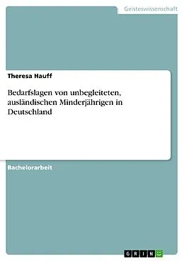 E-Book (pdf) Bedarfslagen von unbegleiteten, ausländischen Minderjährigen in Deutschland von Theresa Hauff