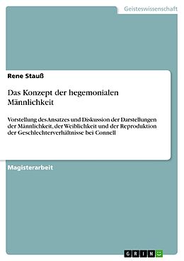 E-Book (epub) Das Konzept der hegemonialen Männlichkeit von Rene Stauß
