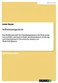 E-Book (pdf) Selbstmanagement von Leon Geyer