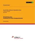 E-Book (pdf) Entwicklung eines Persistence-of-Vision-Anzeigeelementes von Alexander Backes