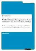 Was bewirken die Plansequenzen in "Game of Thrones" und wie werden sie realisiert?