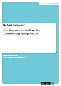 E-Book (pdf) Glasplatte anritzen und brechen (Unterweisung Feinoptiker/-in) von Eberhard Hundsotter