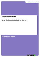 E-Book (pdf) New findings in Relativity Theory von Adeye Dereje Mamo