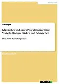 E-Book (pdf) Klassisches und agiles Projektmanagement. Vorteile, Risiken, Stärken und Schwächen von Anonym