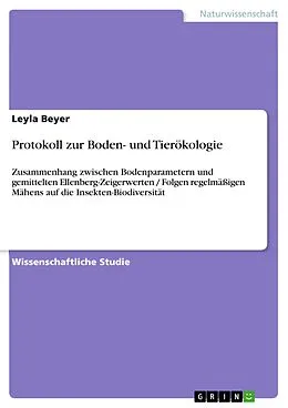 E-Book (pdf) Protokoll zur Boden- und Tierökologie von Leyla Beyer