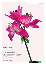 E-Book (pdf) Jan Nerudas "Zu den drei Lilien". Eine Textanalyse von Marie Lehky