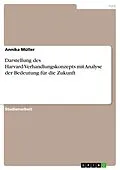 E-Book (pdf) Darstellung des Harvard-Verhandlungskonzepts mit Analyse der Bedeutung für die Zukunft von Annika Müller
