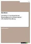 E-Book (pdf) Grundzüge des rechtssicheren Personalauswahlverfahrens in der öffentlichen Verwaltung von Max Becker