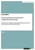 E-Book (pdf) Essaysammlung zur Analytischen Ungleichheitsforschung von Sarah Böhm