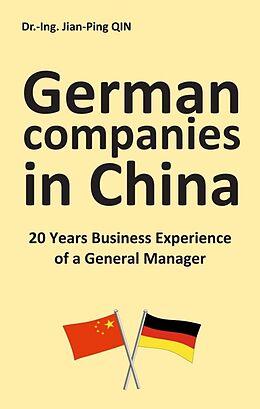 Couverture cartonnée German Companies in China de Jian-Ping Qin